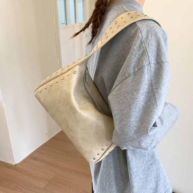 Studded Shoulder Bag