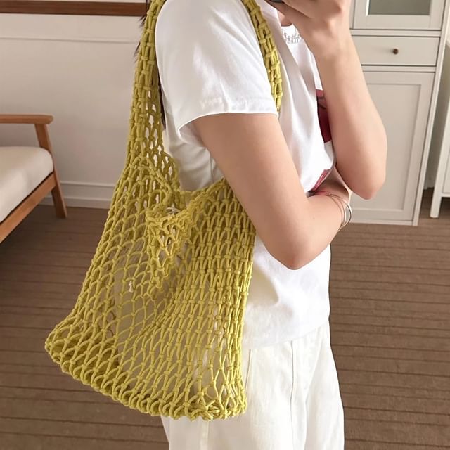 Perforated Bag Plain Tote