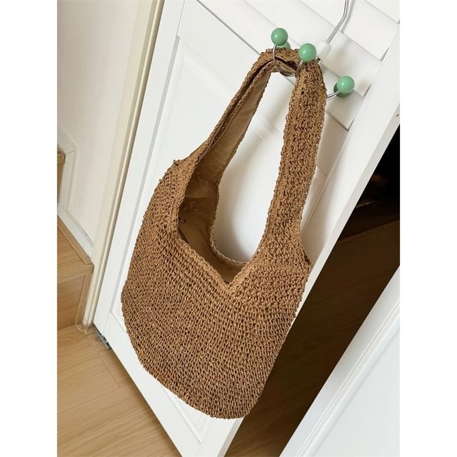Straw Bag Plain Tote