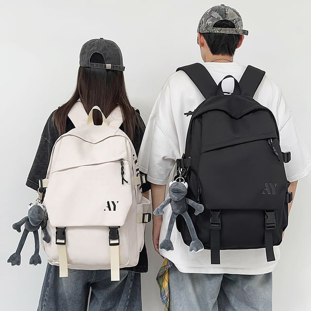 Lettering Backpack Flap