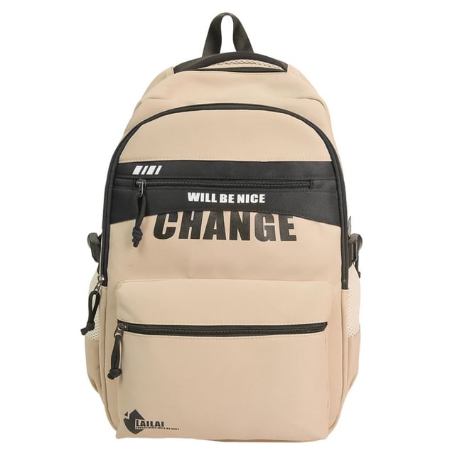 Lettering Two Backpack Tone