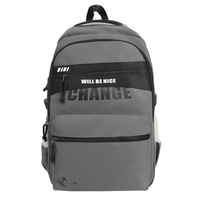 Lettering Two Backpack Tone