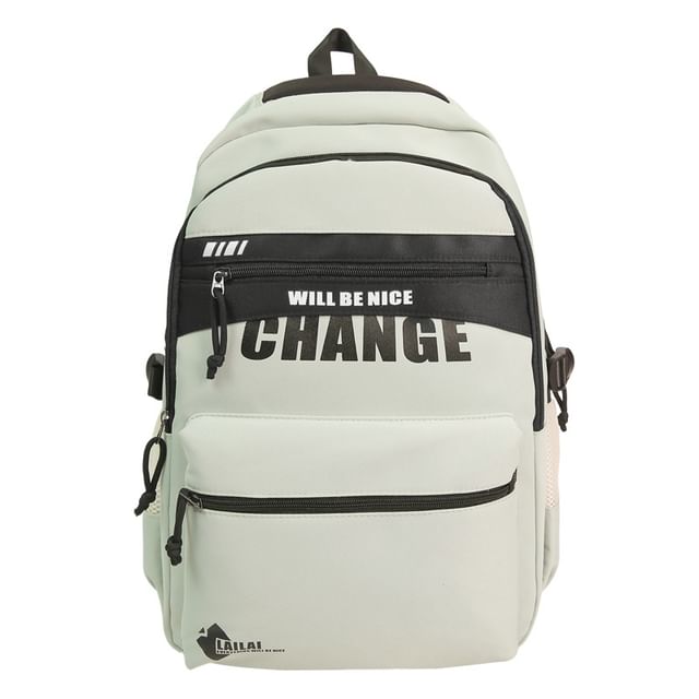 Lettering Two Backpack Tone