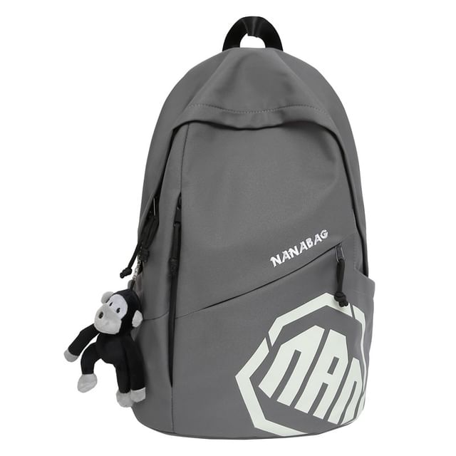 Lettering Set Bag Backpack Godzilla Charm /