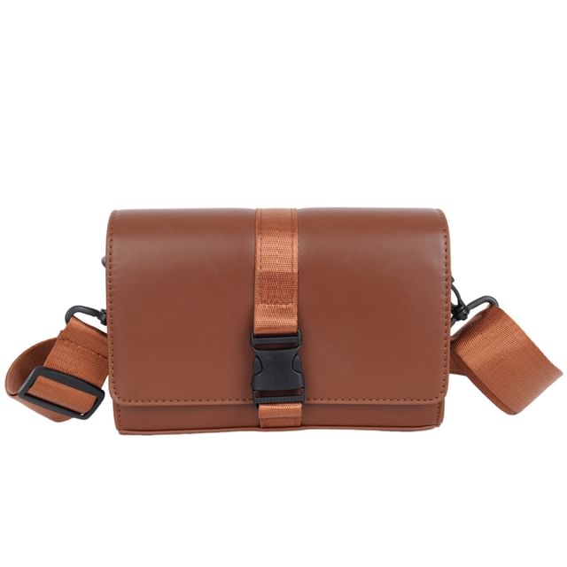 Crossbody Bag Flap Box Buckled