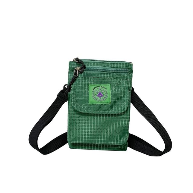 Bag Striped Flap Crossbody