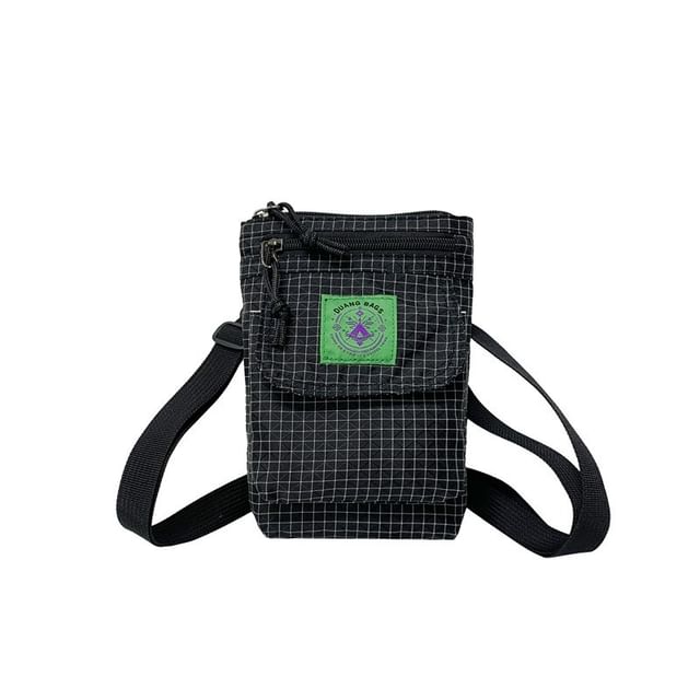 Bag Striped Flap Crossbody