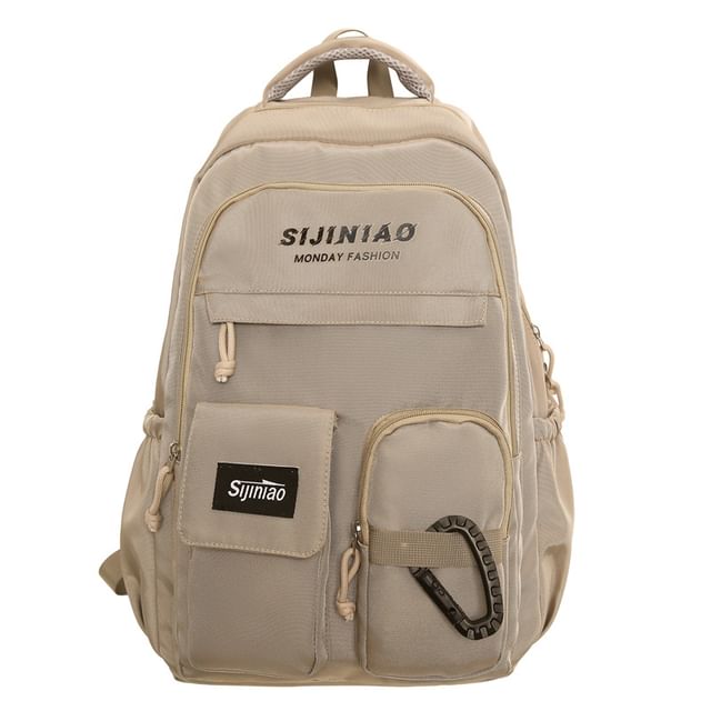 / Lettering Set Backpack Charm Bag Twisted