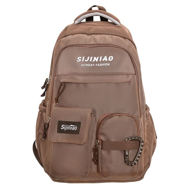 / Lettering Set Backpack Charm Bag Twisted