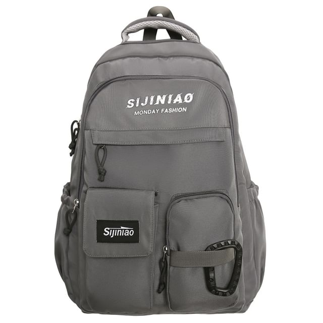 / Lettering Set Backpack Charm Bag Twisted