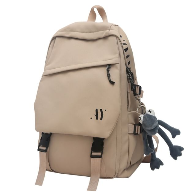 Lettering Backpack Flap