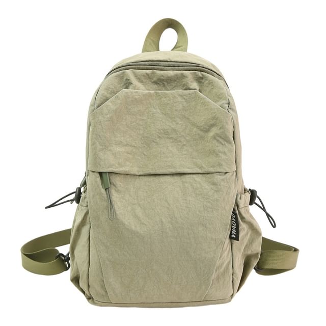 Plain Backpack Nylon