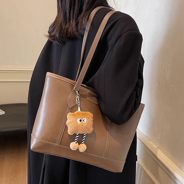 Tote Leather Bag Faux