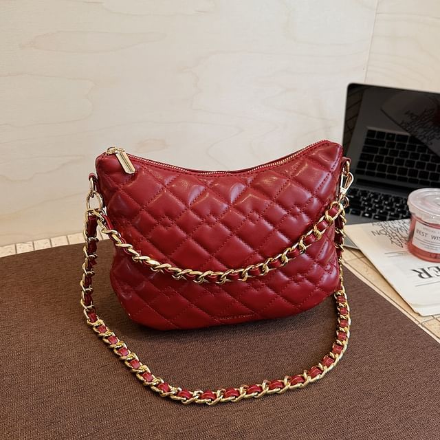 Crossbody Quilted Bag Chain
