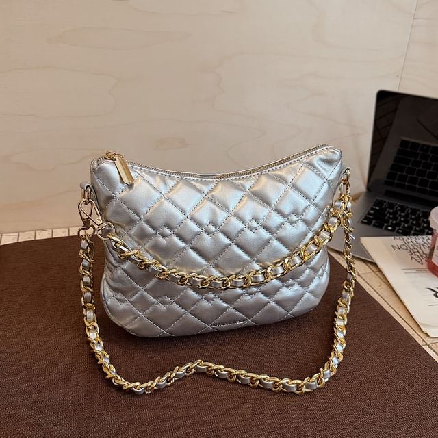 Crossbody Quilted Bag Chain