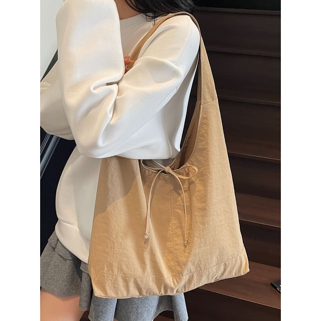 Shopper Plain Tie-Up Bag