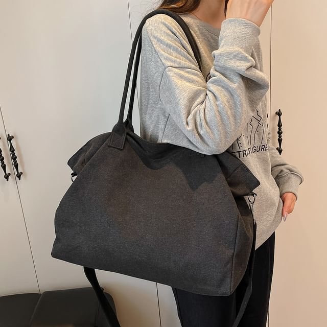 Tote Canvas Crossbody Bag