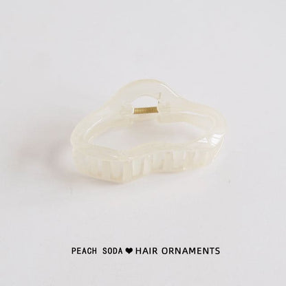 Acrylic Hair Clamp - Beige / One Size