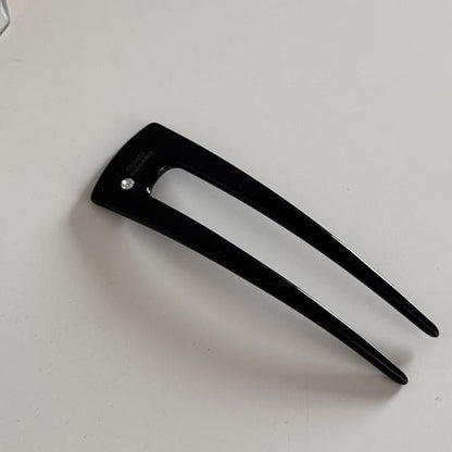 Acrylic Hair Stick - Black / One Size