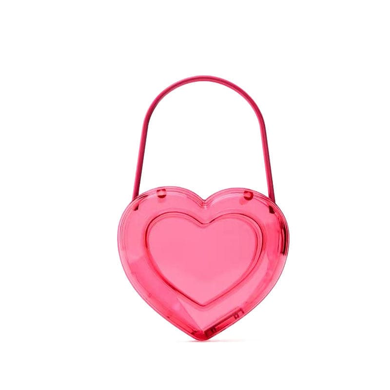 Acrylic Heart Bag - Lovesickdoe - Pink