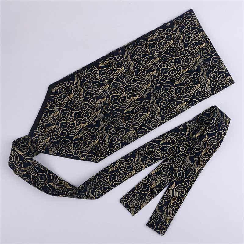 Aesthetic Print Lace Up Hanfu Waistband - Color I / 10cm