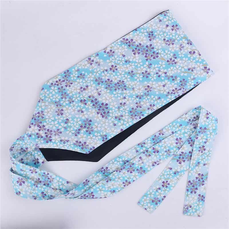 Aesthetic Print Lace Up Hanfu Waistband - Color M / 10cm