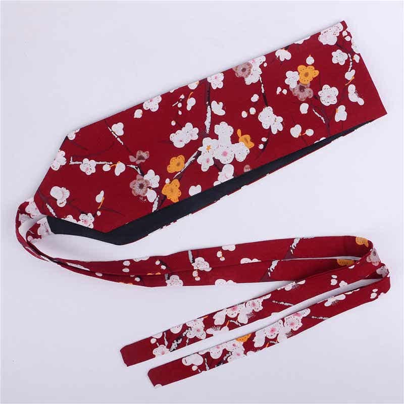 Aesthetic Print Lace Up Hanfu Waistband - Color N / 10cm