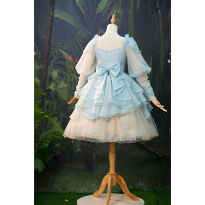 Alice in Wonderland Rabbit Castle Lolita Dress MK17715