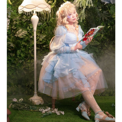 Alice in Wonderland Rabbit Castle Lolita Dress MK17715