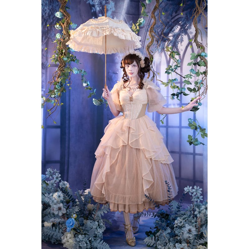 Alice in Wonderland Rabbit Castle Lolita Dress MK17715