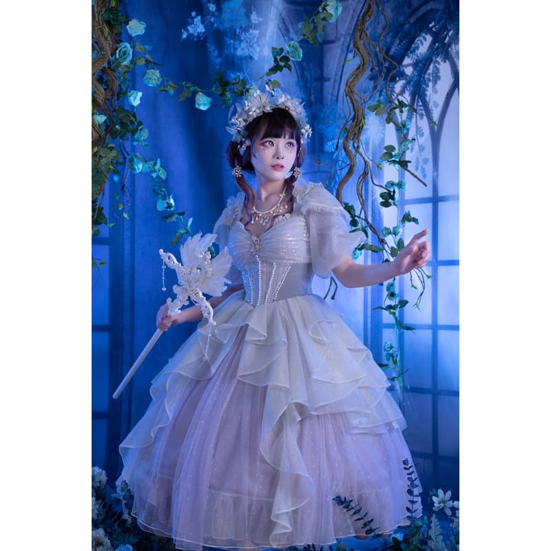 Alice in Wonderland Rabbit Castle Lolita Dress MK17715