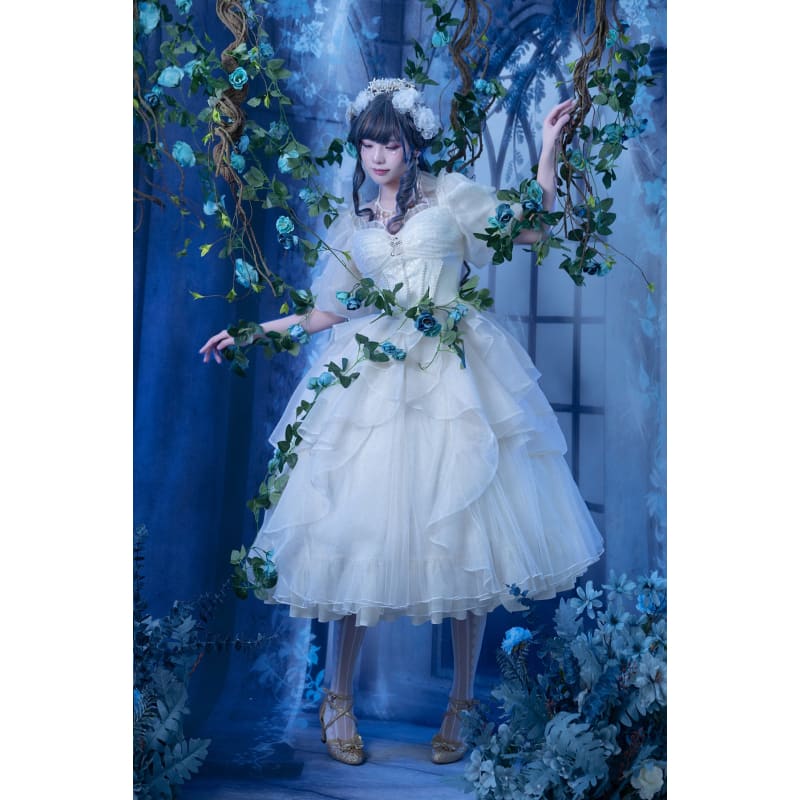 Alice in Wonderland Rabbit Castle Lolita Dress MK17715