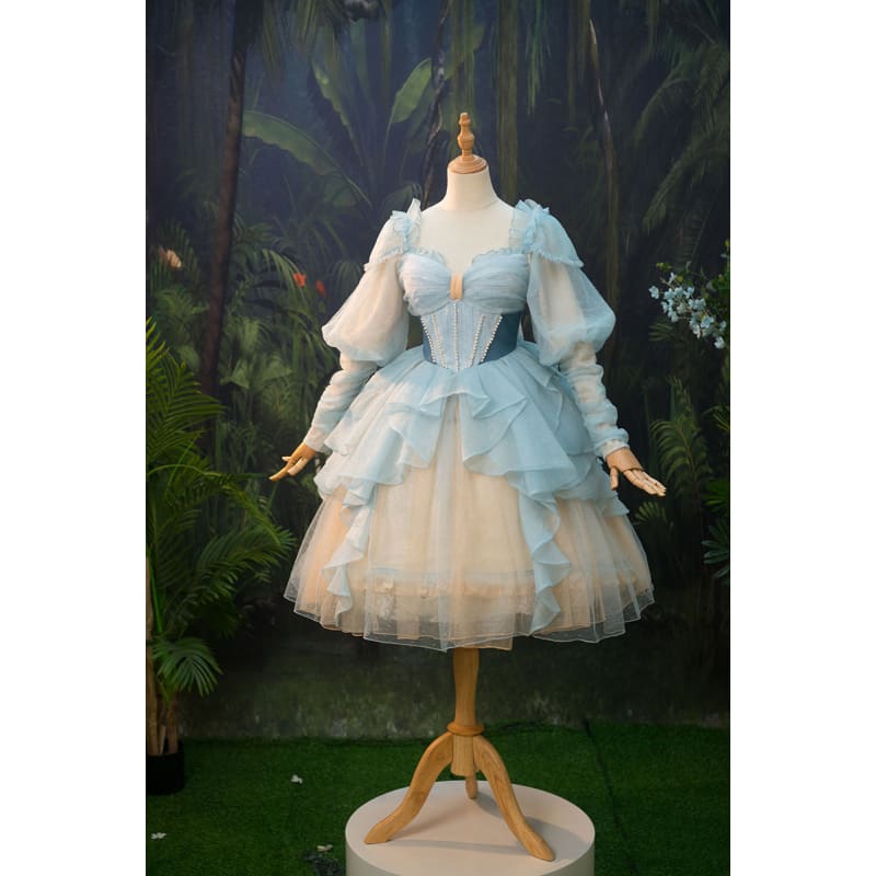 Alice in Wonderland Rabbit Castle Lolita Dress MK17715