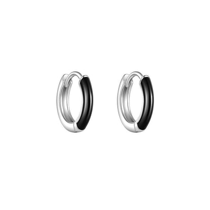 Alloy Hoop Earring