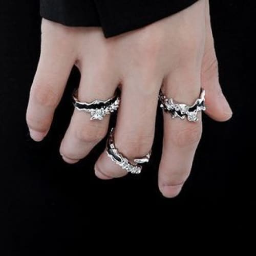 Alloy Open Ring (various designs)