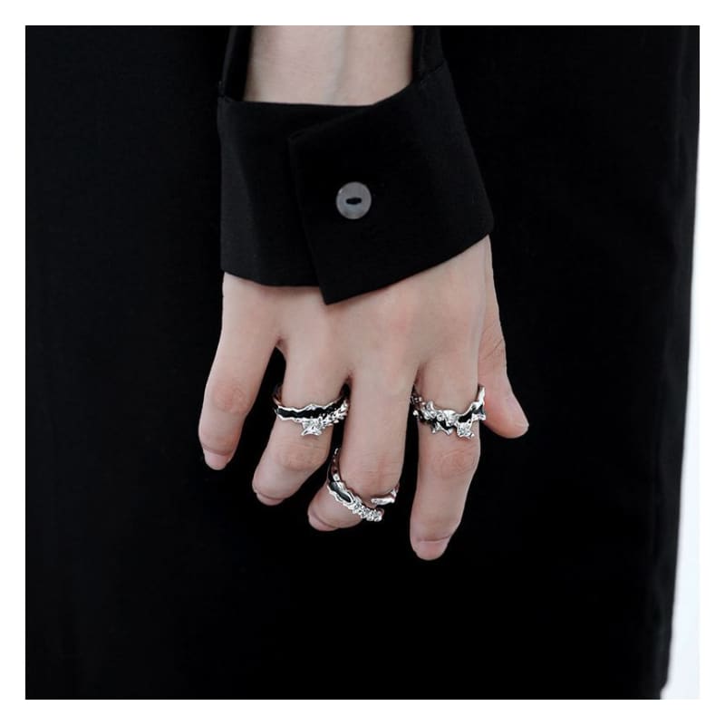 Alloy Open Ring (various designs)