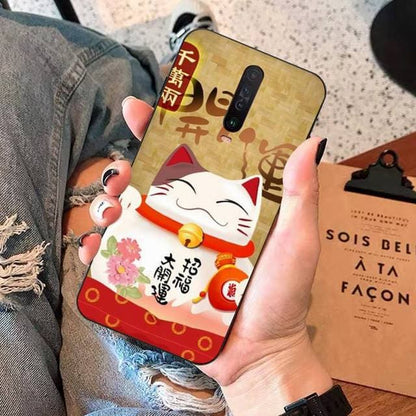 Android Xiaomi Japanese Cute Lucky Cat Kawaii Phone Case