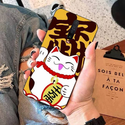 Android Xiaomi Japanese Cute Lucky Cat Kawaii Phone Case