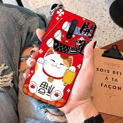 Android Xiaomi Japanese Cute Lucky Cat Kawaii Phone Case