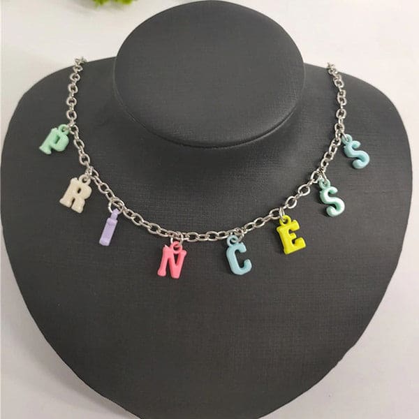 Angel Alphabet Necklace - Necklace