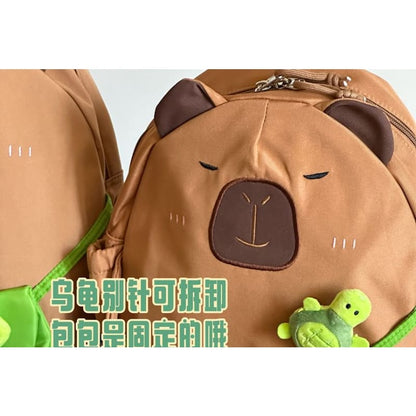 Animal Cartoon Zip Backpack