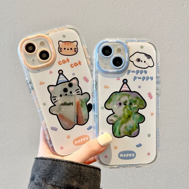 Animal Mirrored Phone Case