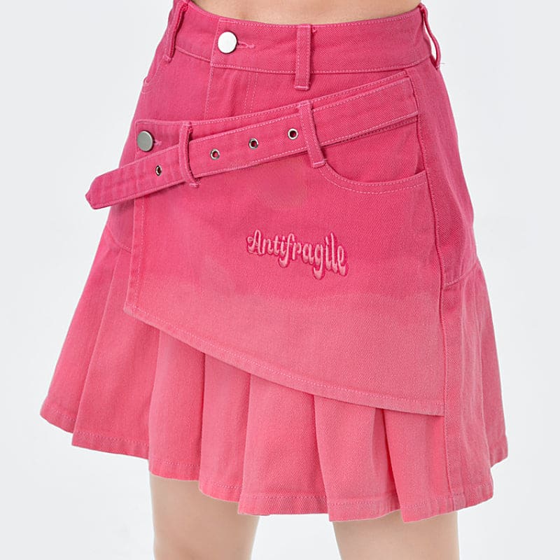 Antifragile Hot Pink Harajuku Skirt ON636