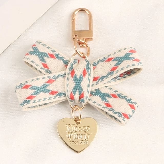 Argyle Strap Alloy Keyring (Various Designs) - Q810-3