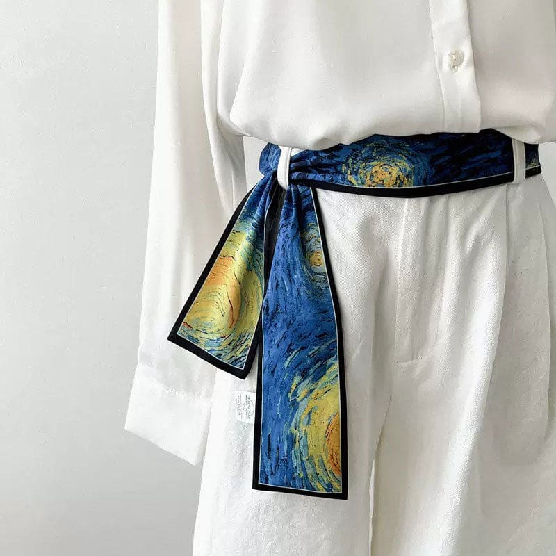 Artsy Painting Scarf - Other