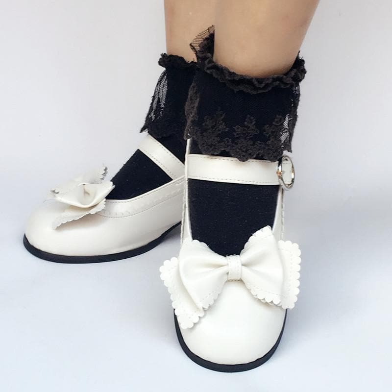 Bow Lolita SP168082 Made Custom Elegant Shoes
