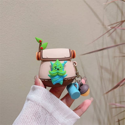 Backpack AirPods / Pro Earphone Case Skin - With Charm