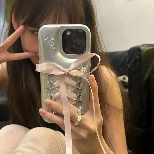 Ballet Bow Phone Case - Lovesickdoe