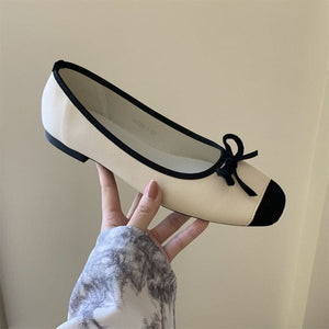 Ballet Comfortable Bow Flats - Shoes