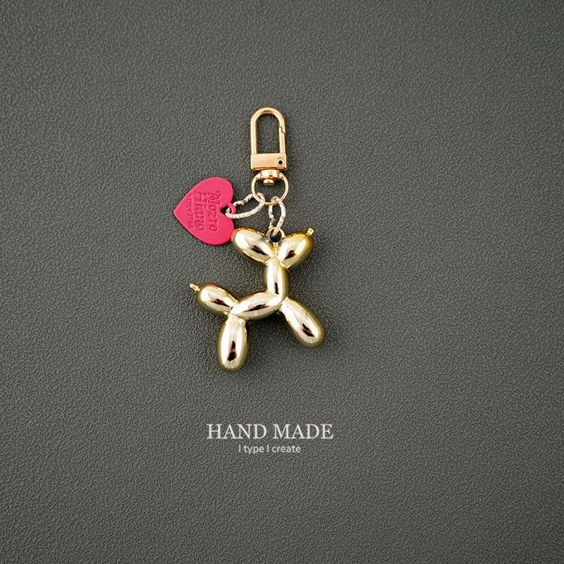 Balloon-Dog Bag Charm / Key Ring